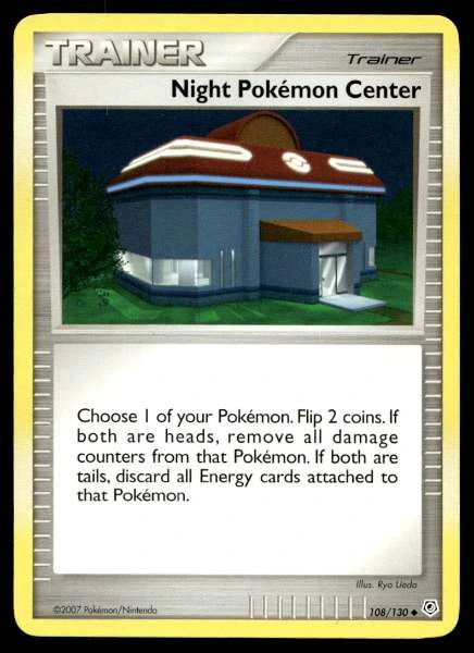 Night Pokémon Center - Diamond & Pearl #108/130