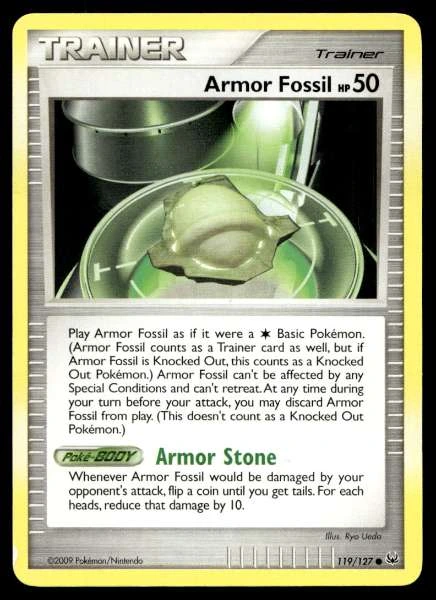 Armor Fossil - Platinum #119/127