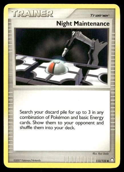 Night Maintenance - Mysterious Treasures #113/123