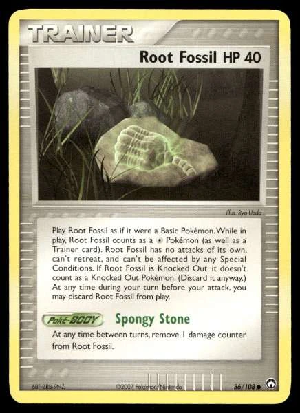 Root Fossil - Power Keepers #86/108
