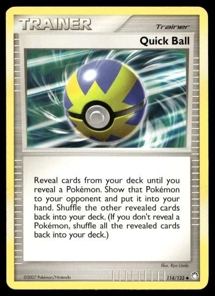 Quick Ball - Mysterious Treasures #114/123