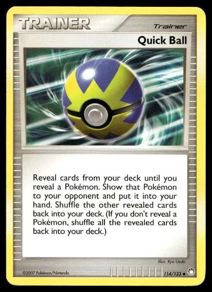 Quick Ball - Mysterious Treasures #114/123