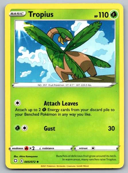 Tropius - Shining Fates #005/072