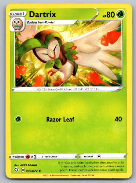 Dartrix - Shining Fates #007/072