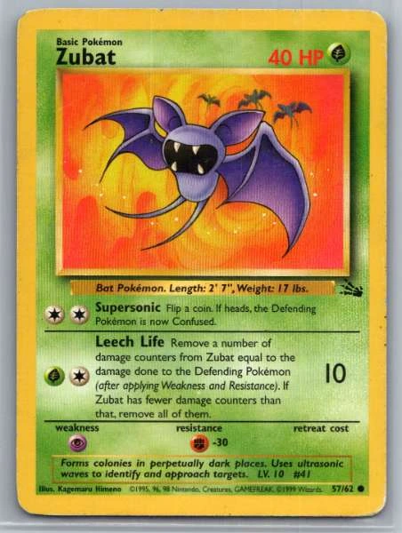 Zubat - Fossil #57/62