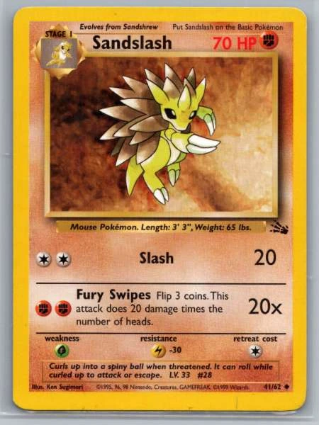Sandslash - Fossil #41/62