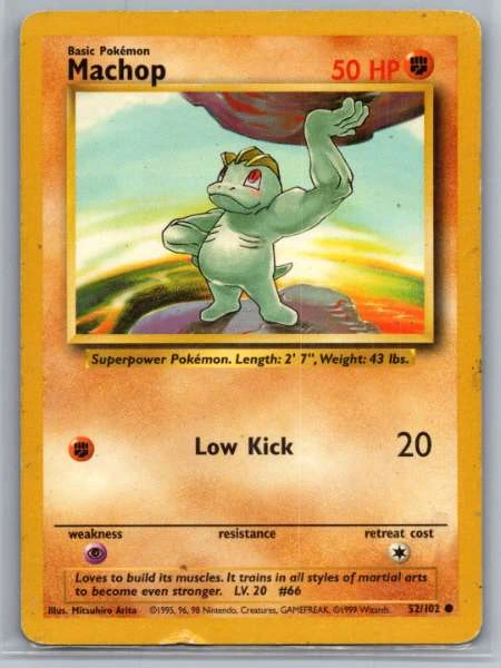 Machop - Base Set #52/102