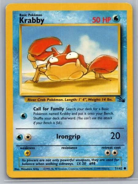 Krabby - Fossil #51/62