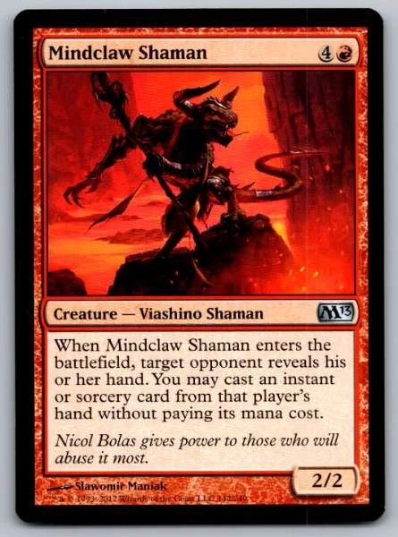 Mindclaw Shaman - Magic 2013 #151/249