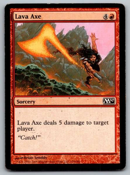 Lava Axe - Core Set 2010 #145/249