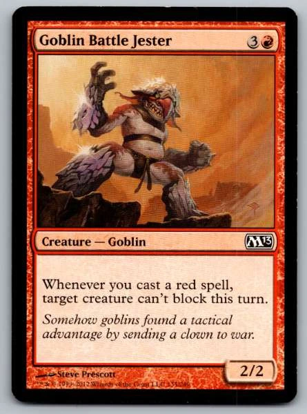 Goblin Battle Jester - Magic 2013 #138/249