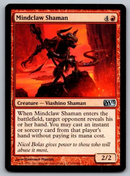 Mindclaw Shaman - Magic 2013 #142/249