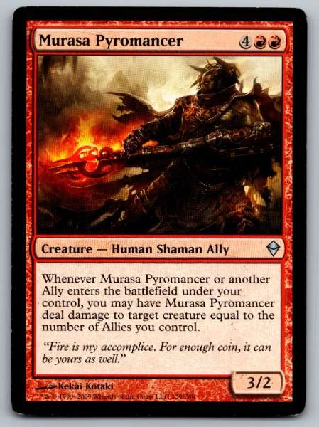 Murasa Pyromancer - Zendikar #159/249