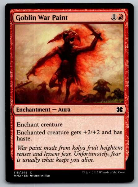 Goblin War Paint - Modern Masters 2015 #115/249