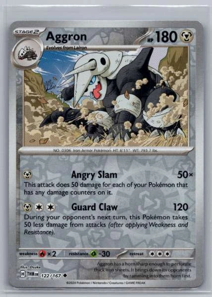 Aggron - Twilight Masquerade #122/167
