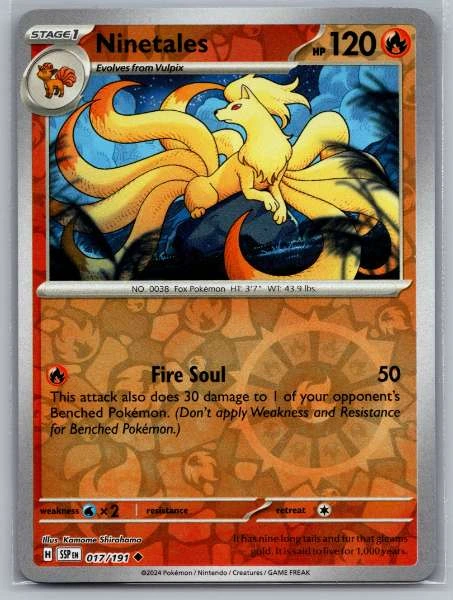 Ninetales - Surging Sparks #017/191