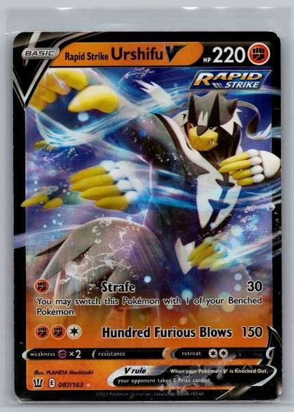 Rapid Strike Urshifu V - Battle Styles #087/163