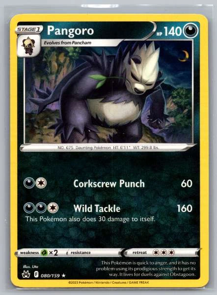Pangoro - Crown Zenith #080/159