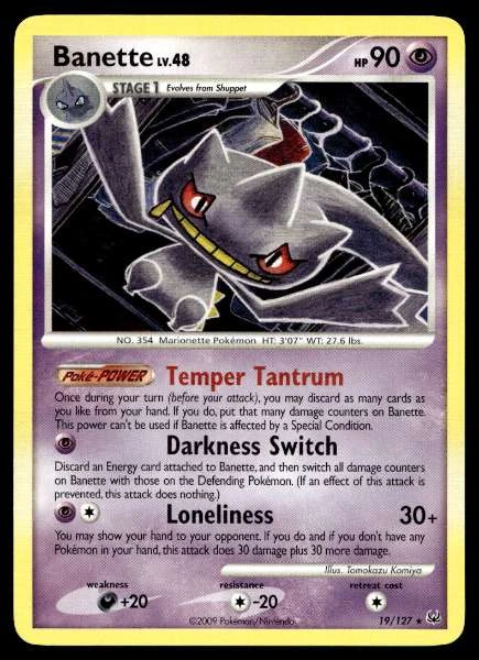 Banette - Platinum #19/127