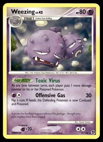 Weezing - Great Encounters #31/106