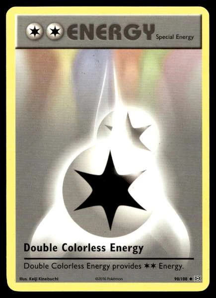 Double Colorless Energy - Evolutions #90/108