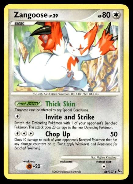 Zangoose - Platinum #66/127