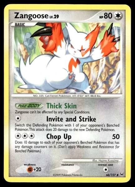 Zangoose - Platinum #66/127