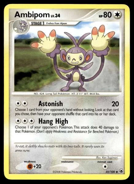 Ambipom - Majestic Dawn #35/100