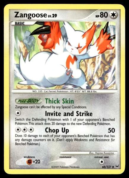 Zangoose - Platinum #66/127