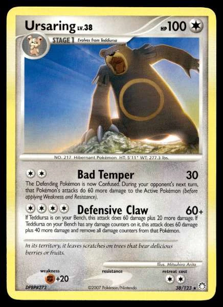 Ursaring - Mysterious Treasures #38/123