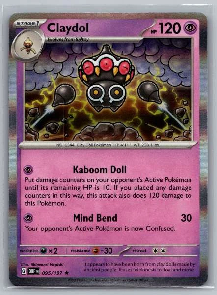 Claydol - Obsidian Flames #095/197