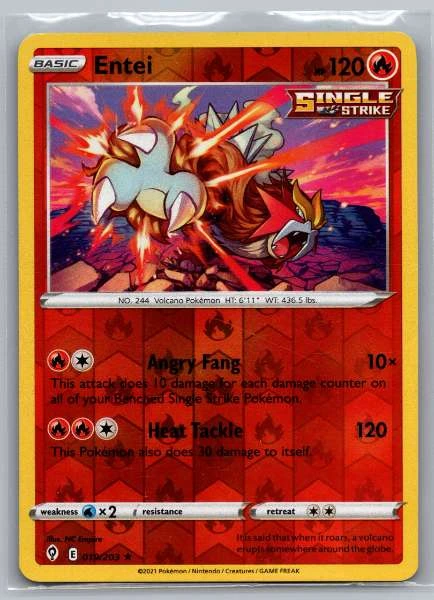 Entei - Evolving Skies #019/203