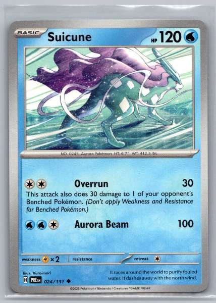 Suicune - Prismatic Evolutions #024/131