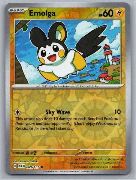 Emolga - Twilight Masquerade #069/167