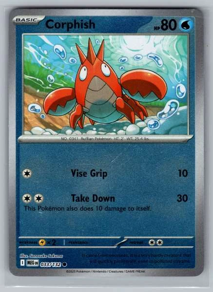 Corphish - XY—Steam Siege #033/132