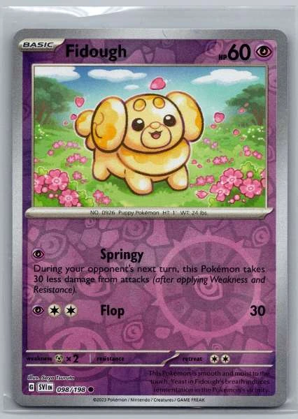 Fidough - Scarlet & Violet Base Set #098/198