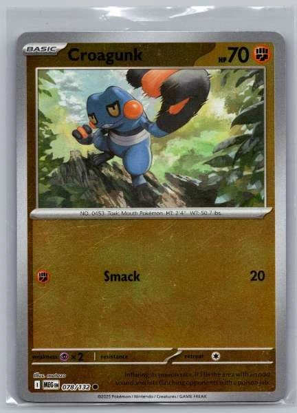 Croagunk - Mega Evolution #078/132