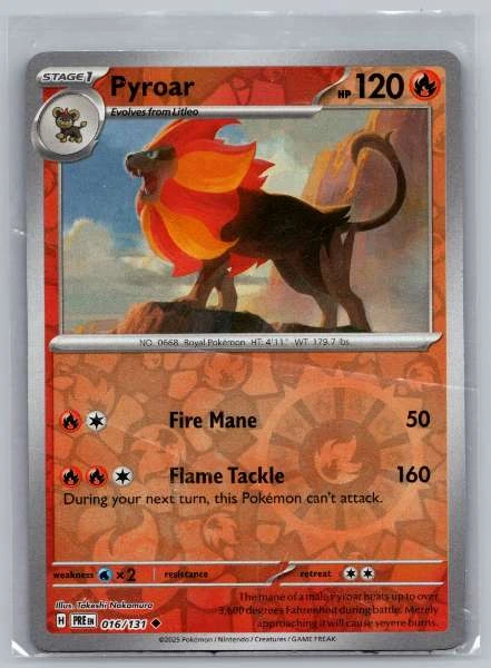 Pyroar - Prismatic Evolutions #016/131