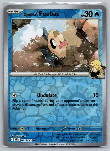 Cynthia's Feebas - Destined Rivals #052/182