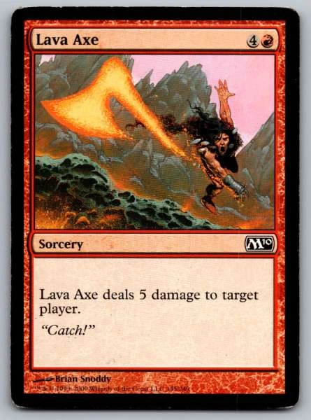 Lava Axe - Core Set 2010 #145/249
