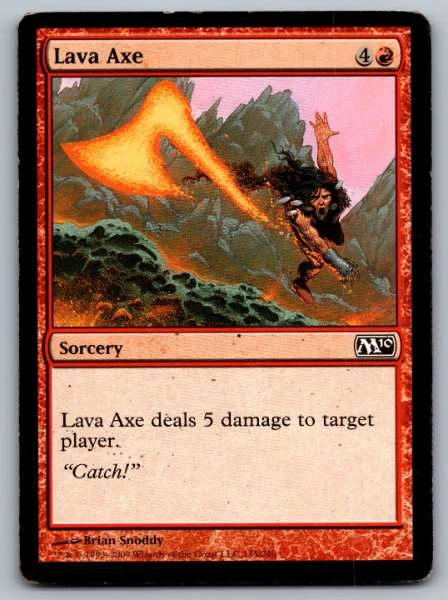 Lava Axe - Core Set 2011 #135/249
