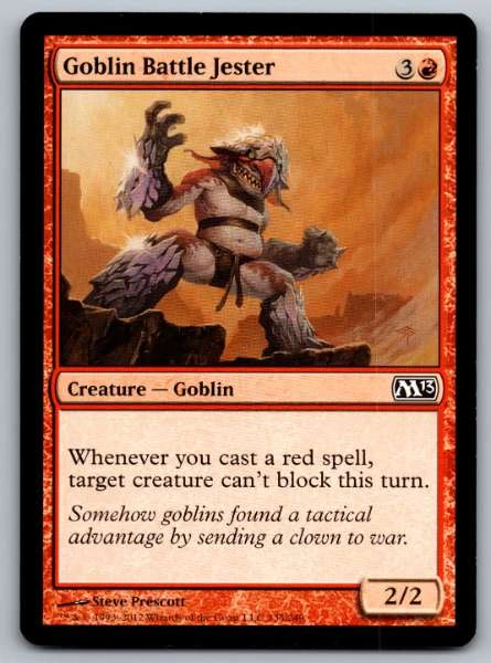 Goblin Battle Jester - Magic 2013 #133/249