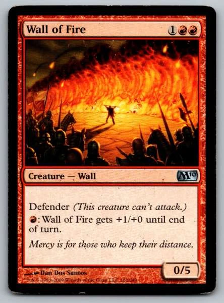 Wall of Fire - Magic 2010 #162