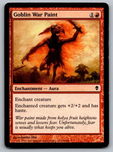 Goblin War Paint - Zendikar #129/249