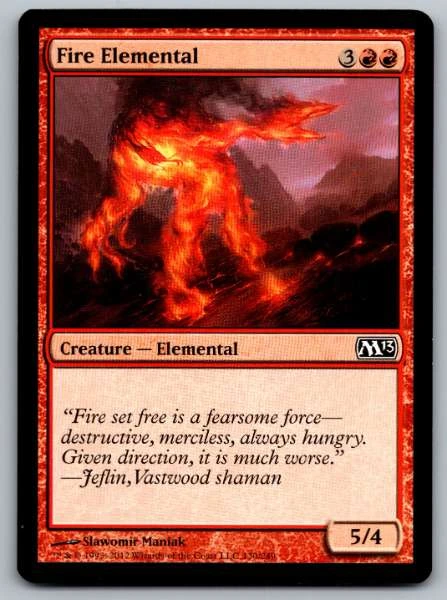 Fire Elemental - Core Set 2019 #135/249