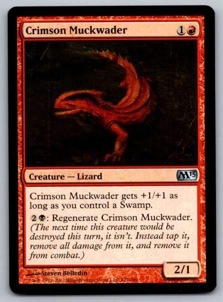 Crimson Muckwader - Magic 2013 #127