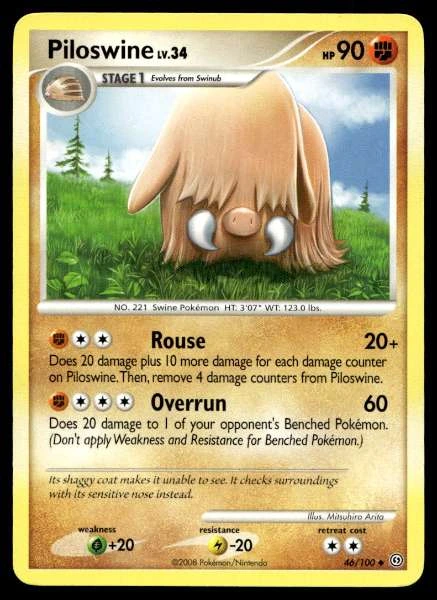 Piloswine - Stormfront #46/100