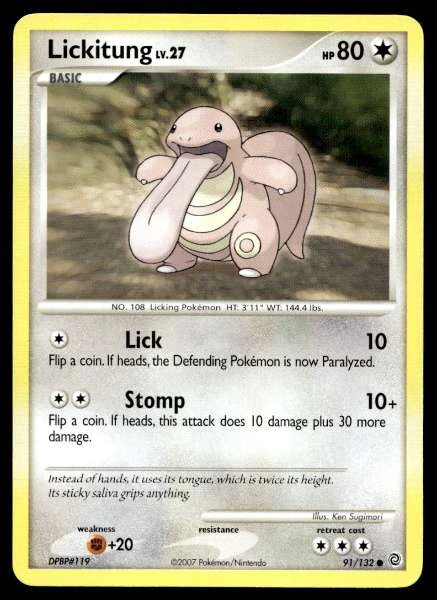Lickitung - Secret Wonders #91/132