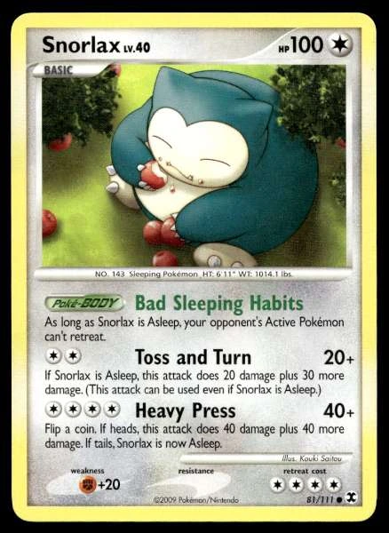 Snorlax - Rising Rivals #81/111