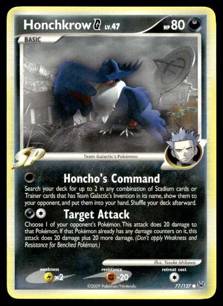 Honchkrow - Platinum #77/127